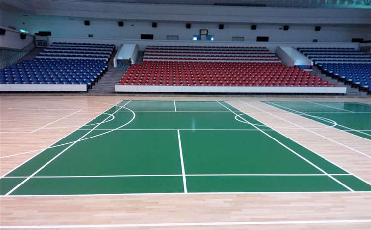 五角楓舞臺實木地板怎么維修？