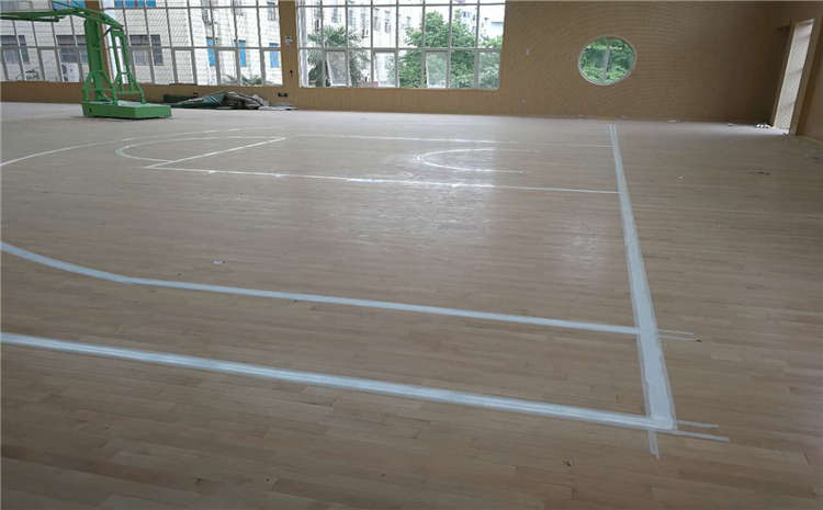 指接板乒乓球館木地板報價