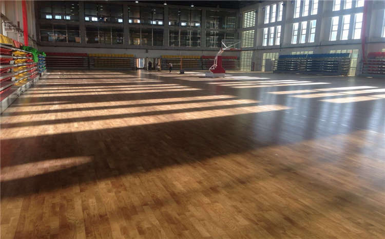 楓樺木體育運(yùn)動地板單層龍骨結(jié)構(gòu)