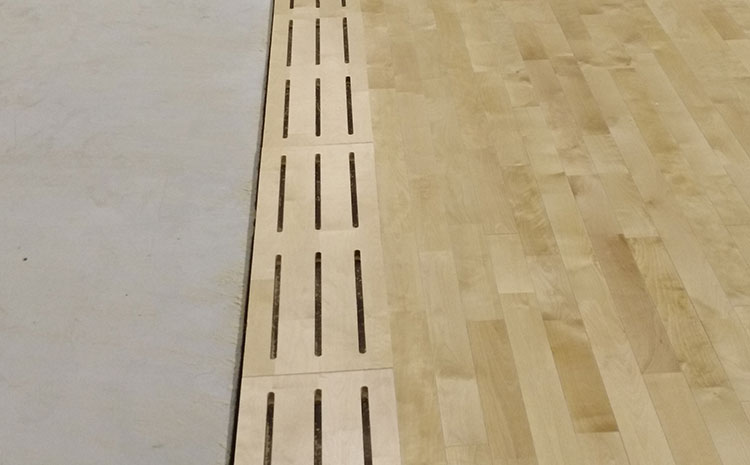 俄勒岡松籃球場(chǎng)實(shí)木地板怎么維修？