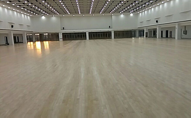 硬木企口木地板籃球場一平米價格
