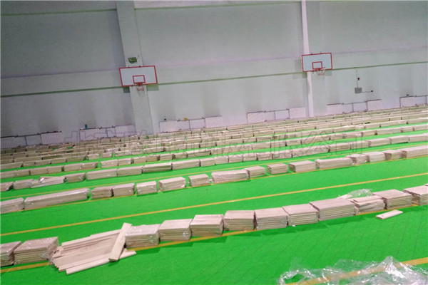 北京房山區(qū)燕山體育館木地板項(xiàng)目