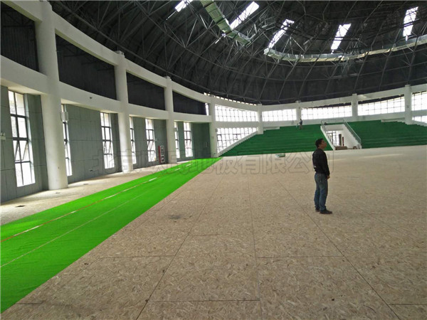 安徽黃山市歙（she）縣體育館木地板案例