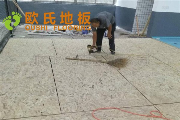 杭州富陽區(qū)23籃球館木地板項(xiàng)目