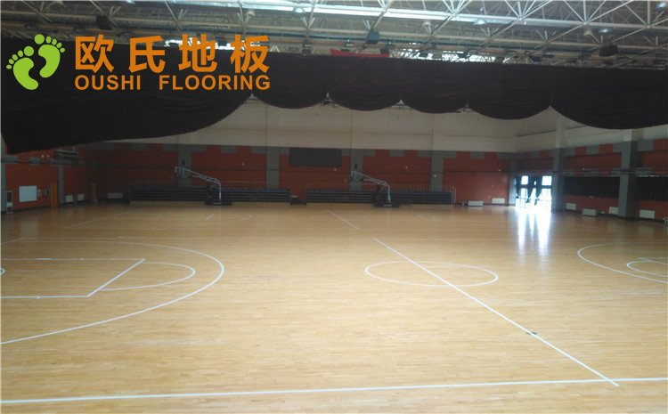 北京市亞洲殘疾人體育訓(xùn)練中心木地板圖片