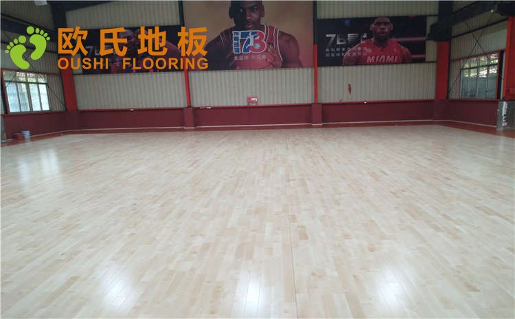 湖南長沙市雨花區(qū)78號(hào)球館木地板圖片