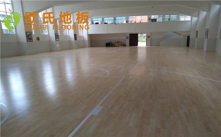 云南省紅河州個(gè)舊市綠春小學(xué)體育館木地板項(xiàng)目——?dú)W氏實(shí)木運(yùn)動(dòng)地板