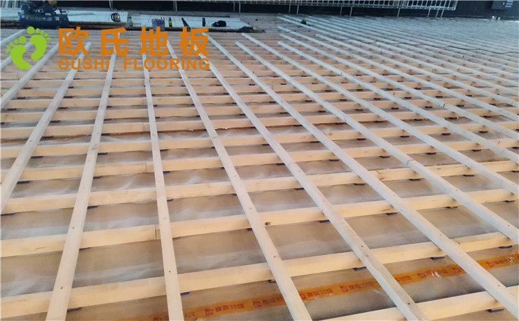 河北廊坊益田同文學(xué)校舞臺(tái)木地板項(xiàng)目